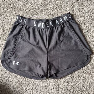 Under Armour Women's Charcoal Athletic Shorts